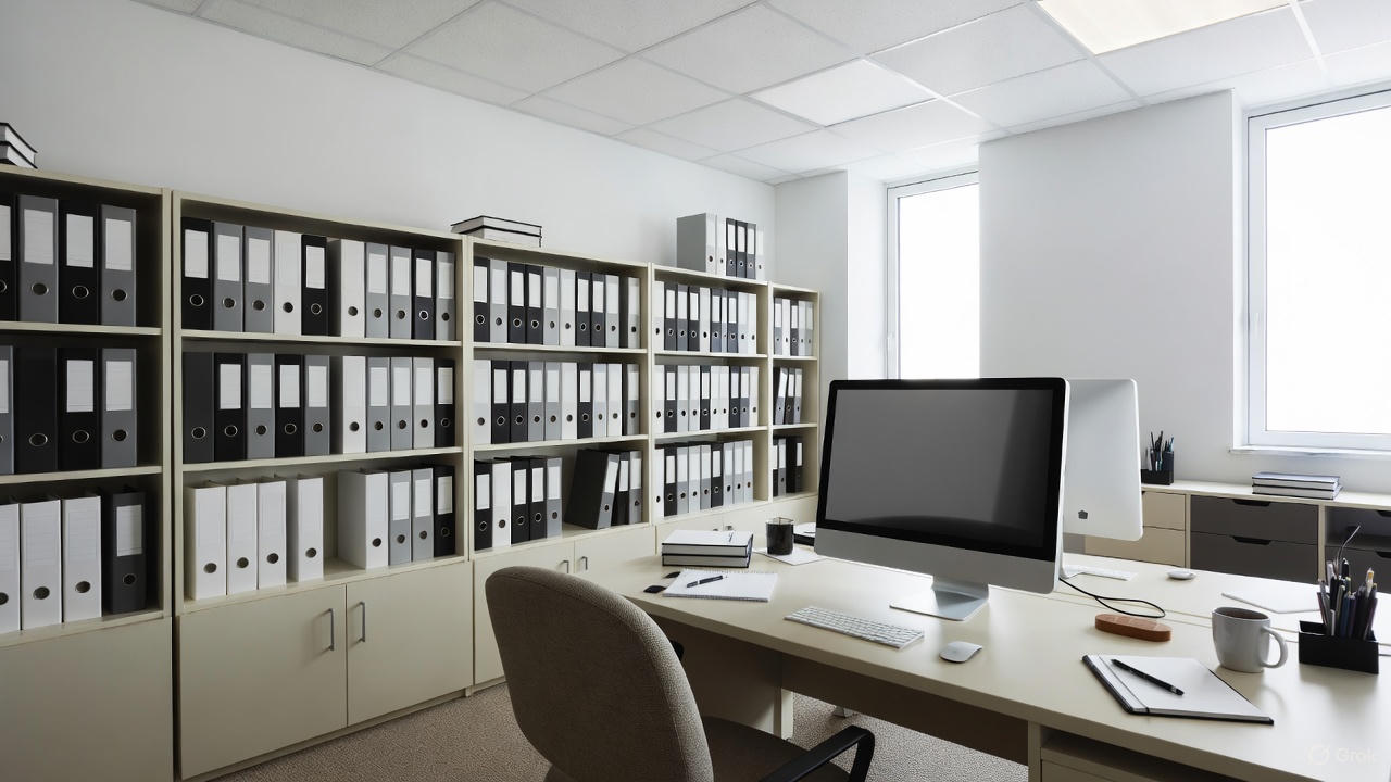 تنظيف المكاتب